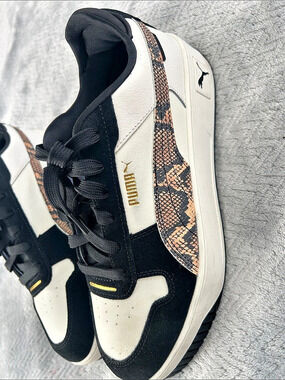 PUMA CA Pro Sneakers Black & White US 8.5